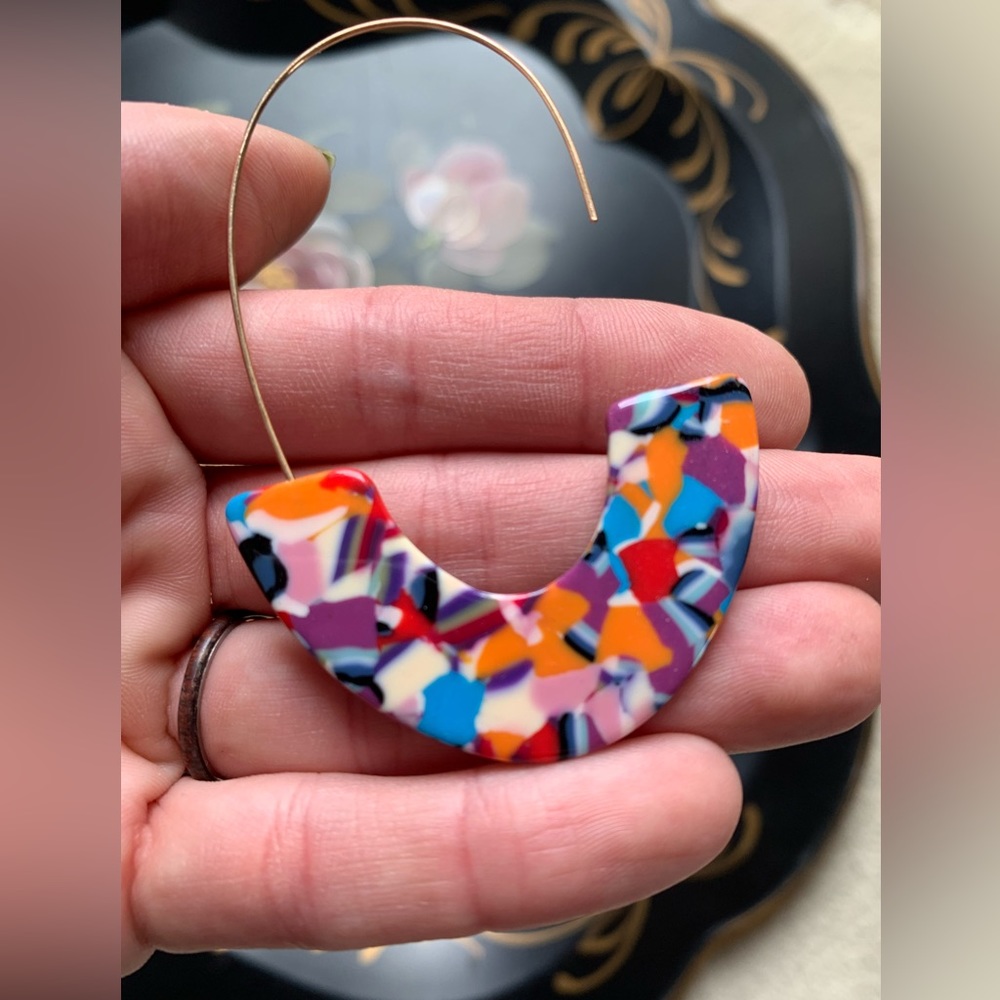 Colorful Earrings - Picture 2 of 2